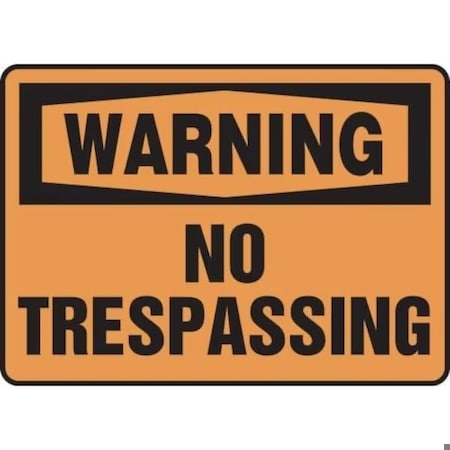 Accuform OSHA WARNING SAFETY SIGN NO FRMATR302XL FRMATR302XL